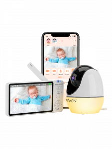 Видеоняня с монитором, камера видеонаблюдения wifi беспроводная 2 Mp TITAVIN TI-BHC001